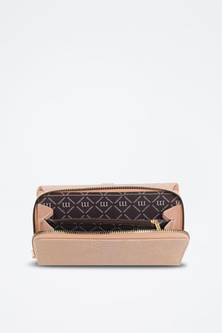 Carteira comprida Nael - Nude