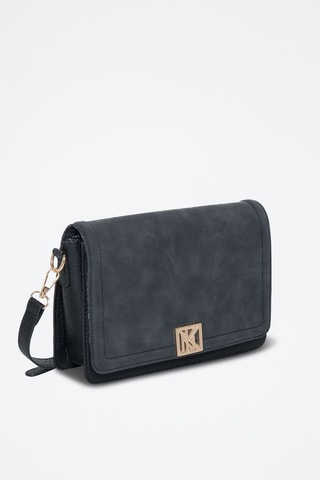 Mala a tiracolo Hoshi - Dourado e preto