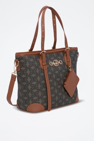 Mala de ombro Bonnie - Castanho