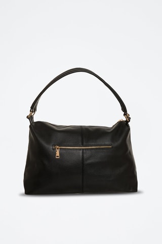 Mala em couro Jeanne - Preto