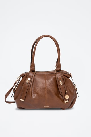 Mala de ombro Liviou - Castanho