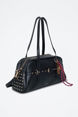 Mala de ombro Rosana - Dourado e preto