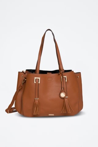 Mala de ombro Johan - Castanho