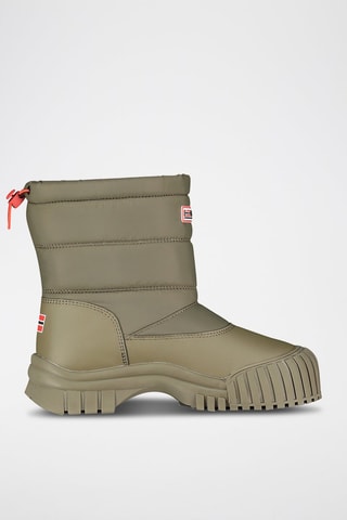 Botas apreski de piel Opluie - Caqui