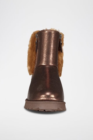 Botines forrados Oglitter - Marrón