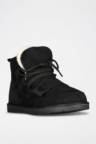 Botines forrados Lady - Negro