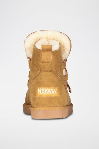 Botines forrados Lady - Camel