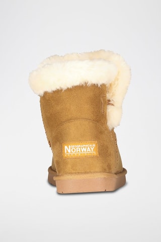 Botines forrados Lady - Camel