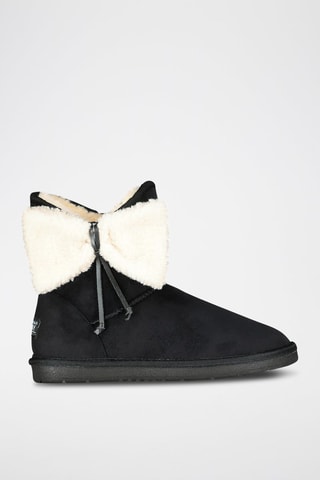 Botines forrados Lady - Negro