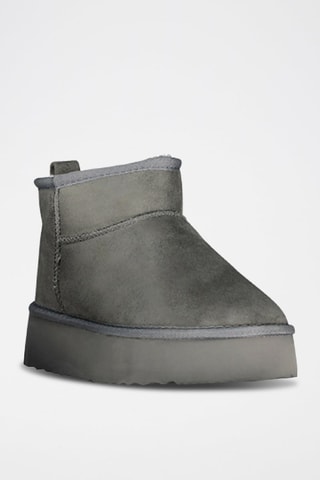 Botines forrados Lady - Gris