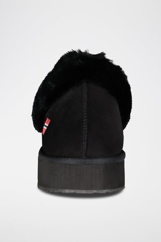 Botines forrados con plataforma Oninkasi - Negro