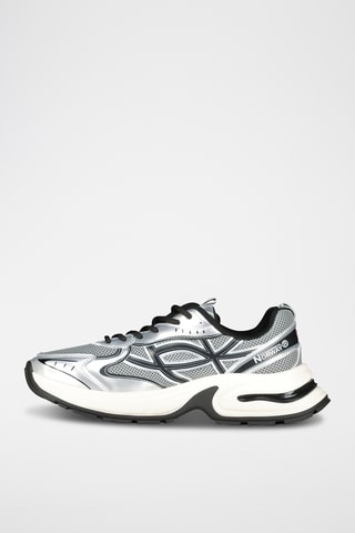 Zapatillas Omesh - Gris y blanco