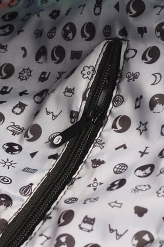 Tote bag Tropical Forest  - Bleu