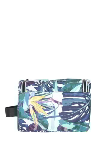 Trousse de toilette Tropical Forest - Blanc et vert