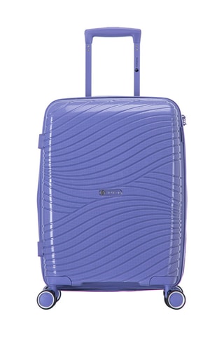 Set de 3 valises Peppy (S/M/L) - 55/65/75 cm - Violet