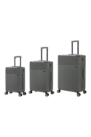 Set de 3 valises Stage (S/M/L) - 55/65/75 cm - Kaki