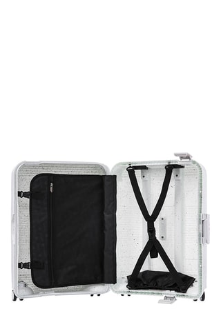 Valise grand volume Ocean - 74,2 cm - Cadenas TSA - Blanc