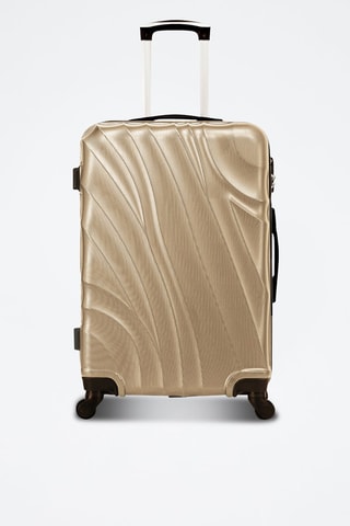 Valise grand volume Jungle - 81 cm - Doré