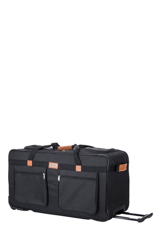 Sac de voyage avec roulettes Outsider - 80 cm - Noir