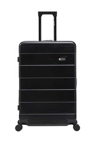Set de 3 valises Echo - 55/65/75 cm - Noir