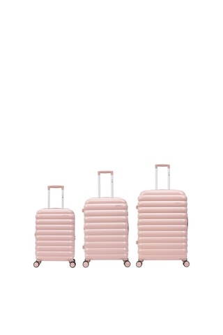 Set de 3 valises Cloud - 55/67/77 cm - Rose clair