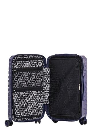 Set de 3 valises Fusion - 61/71/81 cm - Cadenas TSA - Bleu