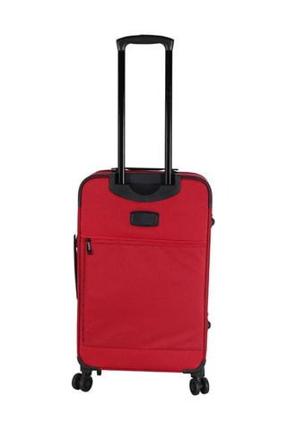 Set de 3 valises Disco - 56/66/76 cm  - Rouge