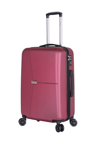 Valise semaine Trolley New Manhattan - 61 cm  - Rouge