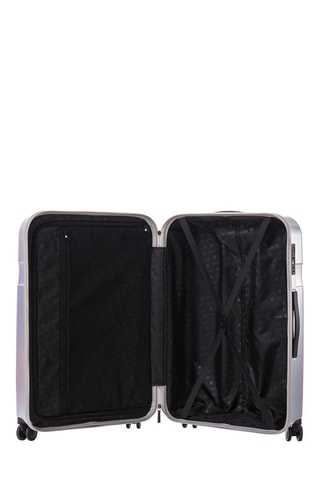 Valise semaine New Shine - 65 cm - Cadenas TSA - Argenté