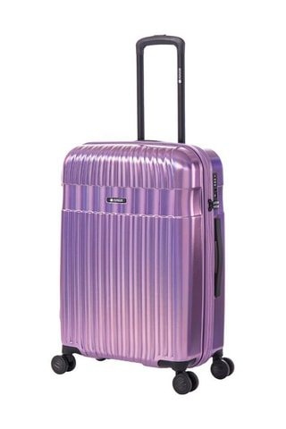 Valise semaine New Shine - 65 cm - Cadenas TSA - Violet