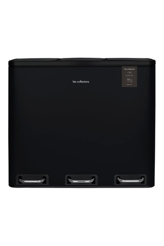 Cubo de reciclado con pedal - 3 x 18 l