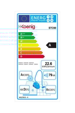 Aspirador compacto - Filtro HEPA