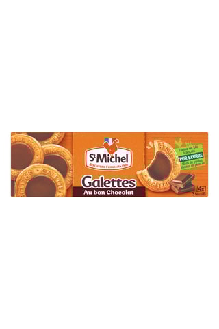 10 x Galettes au bon chocolat St Michel - 121 g
