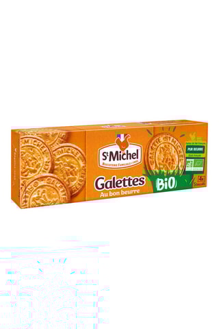 6 x Galettes nature Bio St Michel - 130 g