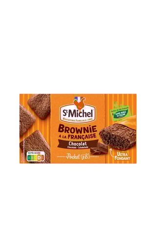 6 x Brownie chocolat individuel St Michel - 240 g
