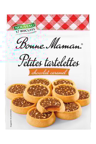 6 x Petites tartelettes caramel et chocolat au lait - 250 g