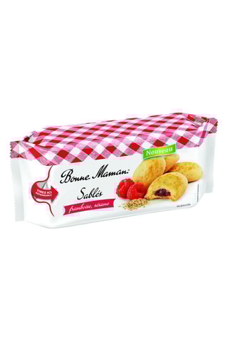 8 x Sablés framboise et sésame - 150 g