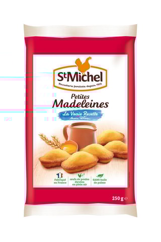 7 x Petites madeleines nature St Michel - 250 g