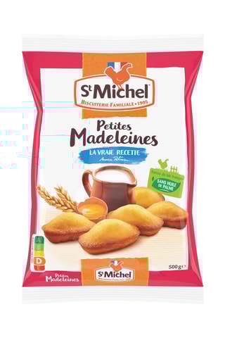 6 x Petites madeleines nature St Michel - 500 g