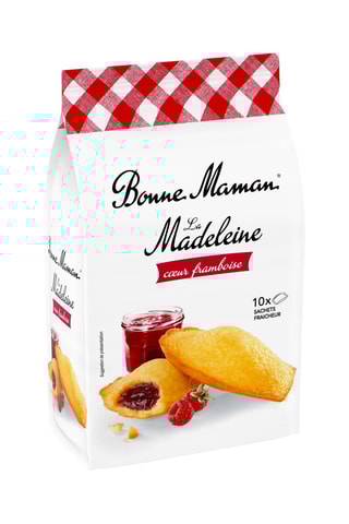 4 x Madeleines cœur framboise 300 g
