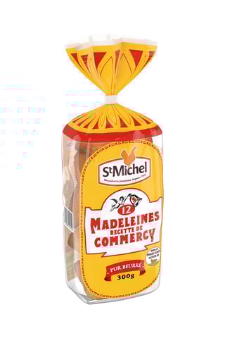 6 x Madeleines pur beurre traditionnelles (20%) St Michel - 300 g