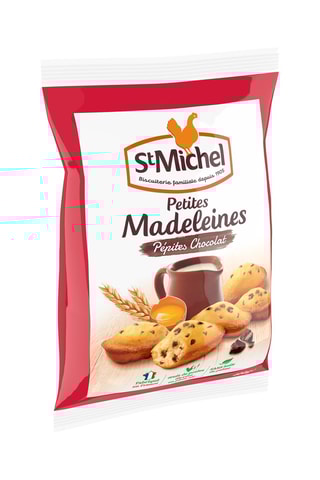 6 x Petites madeleines pépites de chocolat St Michel - 400 g