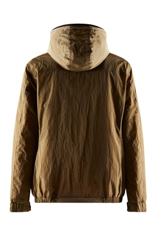 Casaco com capuz - Verde-azeitona