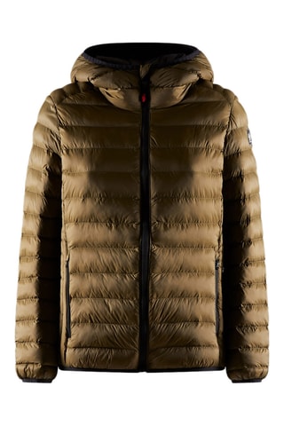 Blusão com capuz - Caqui