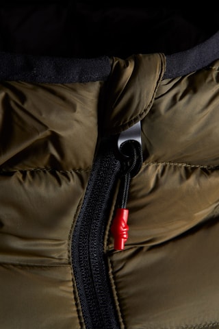 Blusão com capuz - Caqui