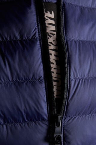 Blusão com capuz - Azul-marinho