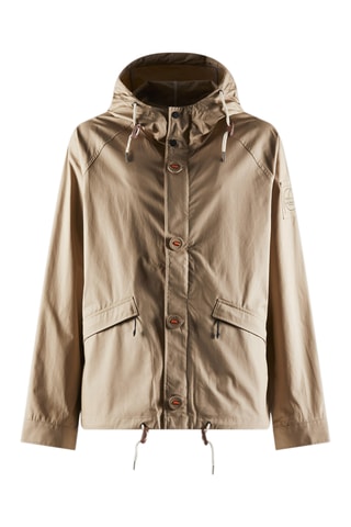 Casaco com capuz - Bege