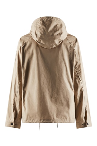 Casaco com capuz - Bege