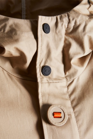 Casaco com capuz - Bege