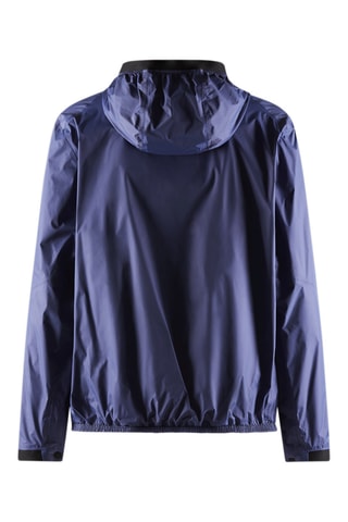 Corta-vento com capuz - Índigo